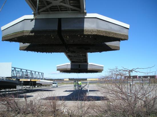 Réparation de la passerelle