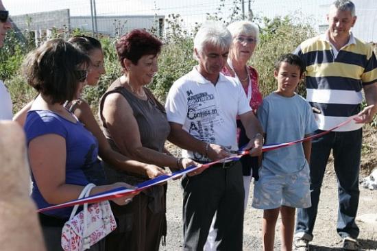 Inauguration voie promenade cyclable