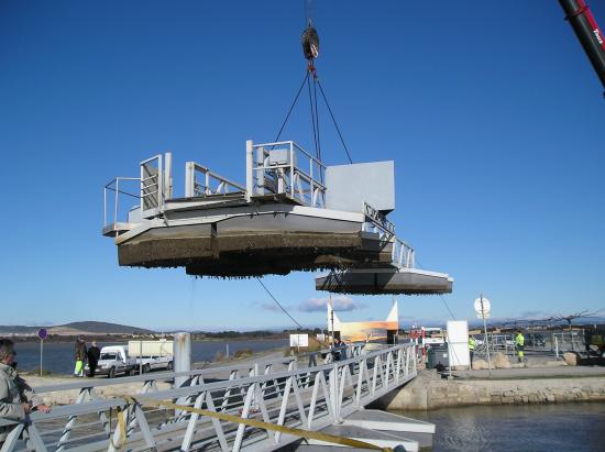 Réparation de la passerelle