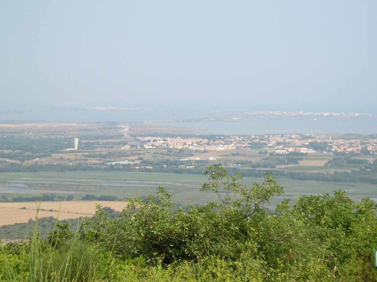 Villeneuve vue de Saint Baudile