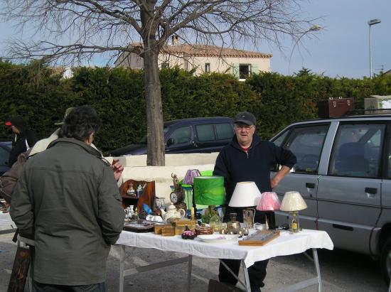 Le marché aux puces