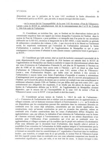 Jugement du tribunal bonnafous contre commune 11